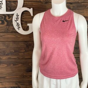 NIKE | Marled Heather Legend Swoosh Tank Top Workout‎ Sleeveless Top Activewear